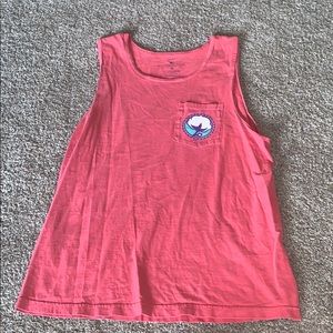 Dark pink Southern Shirt tank